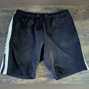 Gucci black technical jersey track short